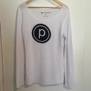 Pure Barre Lightweight Boatneck Sweatshirt